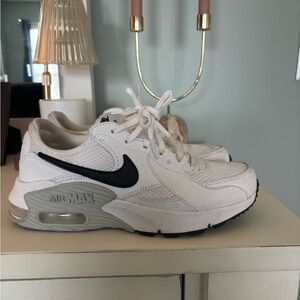 Nike Air Max White and Black Sneakers
